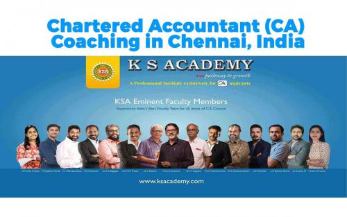 Chartered Accountancy (CA) Coaching in Chennai, India