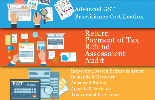 GST Training in Laxmi Nagar, Delhi SLA Institute, Accounting, Taxation, Balance Sheet & Finance Classes 