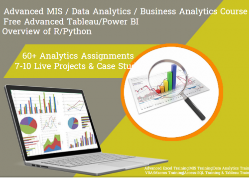 MIS Certification Course in Delhi, 110037. Best Online Live MIS Training in Indlore by IIT Faculty , [ 100% Job in MNC] June Offer'24, Learn Excel, VBA, MIS, Tableau, Power BI, Python Data Science and Dundas BI, Top Training Center in Delhi NCR - SLA Cons