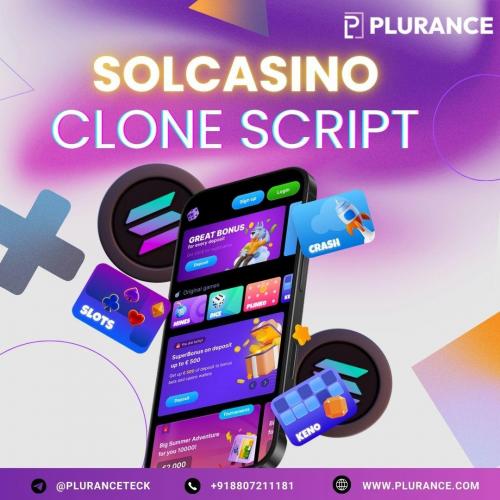 Solcasino Clone Script: Launch Your Solana Based Casino Gaming Platform Instantly With Low Cost