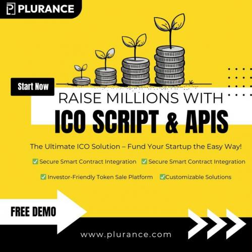 What Features Does Plurance’s Ready-Made ICO Script Offer for Seamless Fundraising?