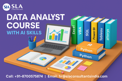 Data Analytics Certification Course with AI & ChatGPT [English], Update with AI Skills for 2026, by SLA Consultants Delhi,