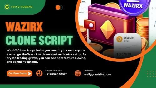 WazirX Clone Script: Empower Your Crypto Business with Modern Exchange Features