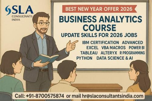 Job Oriented Business Analyst Certification Course in Delhi, 110047. Job Oriented Online Live Data Analyst Training in Indlore by IIT Faculty , [ 100% Job in MNC] July Offer'2026