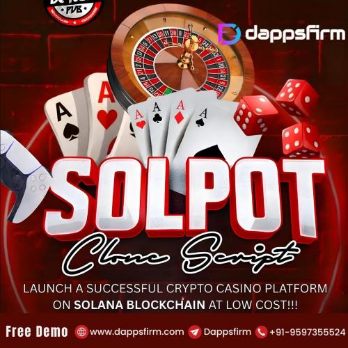 Solpot Clone Script | Investor-Focused Web3 Casino Solution
