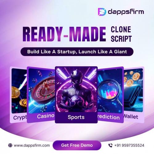 Advanced Ready-Made Clone Software With Free Consultation Support