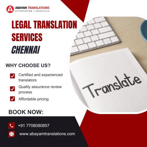Professional Legal Translation Services in Chennai – Abayam Translations