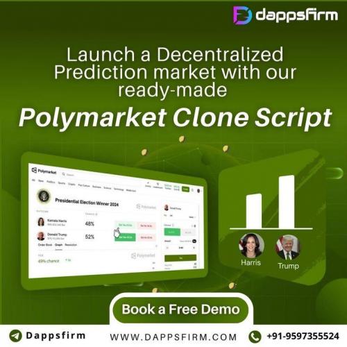 Advanced Whitelabel Polymarket Clone Software | Request Free Demo
