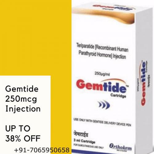 Gemtide Injection Buy Online at Affordable Price